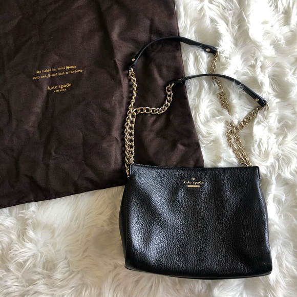 kate spade Handbags - Kate Spade Black Leather Purse